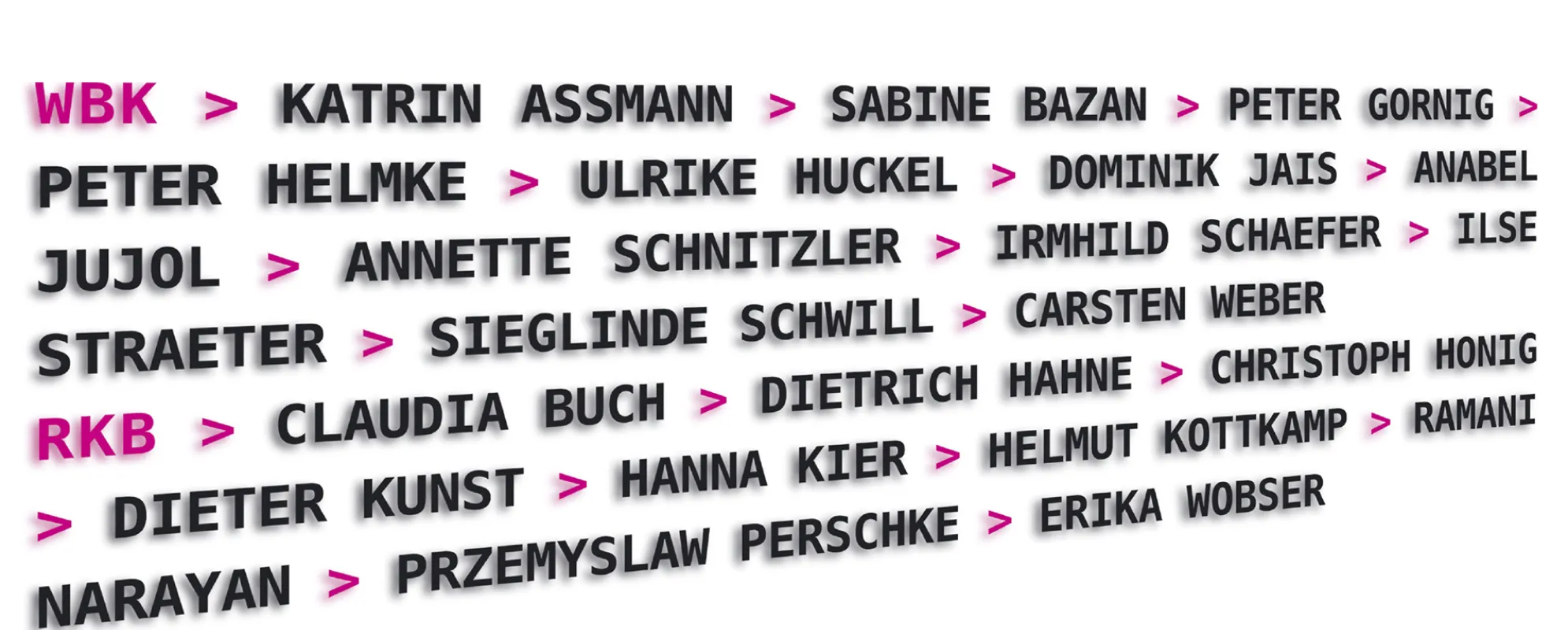 Einladung "die neuen" exhbition 