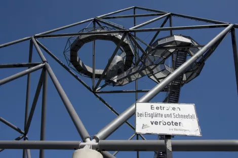 The Tetraeder at Halde Beckstraße The Tetraeder at Halde Beckstraße