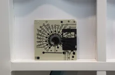 Flower II - serigraphy on floppy disk #artwork by Dominik Jais Flower II - serigraphy on floppy disk #artwork by Dominik Jais