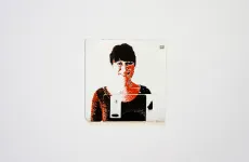 silk screened 3.5" floppy disk - artwork - Steffi silk screened 3.5" floppy disk - artwork - Steffi