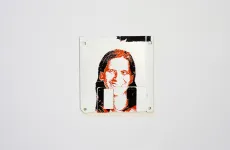 silk screened 3.5" floppy disk - artwork - Sus silk screened 3.5" floppy disk - artwork - Sus
