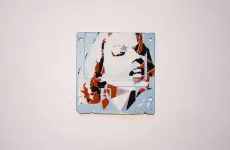 silk screened 3.5" floppy disk - artwork - from The Ladies series silk screened 3.5" floppy disk - artwork - from The Ladies series