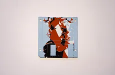 silk screened 3.5" floppy disk - artwork - from The Ladies series silk screened 3.5" floppy disk - artwork - from The Ladies series