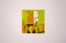 silk screened 3.5" floppy disk - artwork - from The Ladie series silk screened 3.5" floppy disk - artwork - from The Ladie series