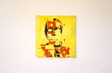 silk screened 3.5" floppy disk - artwork - Lumia II silk screened 3.5" floppy disk - artwork - Lumia II