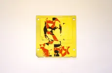 silk screened 3.5" floppy disk - artwork - Lumia III silk screened 3.5" floppy disk - artwork - Lumia III
