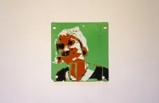 silk screened 3.5" floppy disk - artwork - Kaisa II silk screened 3.5" floppy disk - artwork - Kaisa II