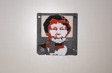silk screened 3.5" floppy disk - artwork - Sirpa silk screened 3.5" floppy disk - artwork - Sirpa
