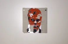 silk screened 3.5" floppy disk - artwork - Nikka the Gamer silk screened 3.5" floppy disk - artwork - Nikka the Gamer
