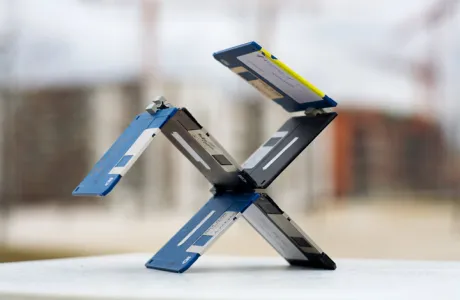 Remember, Floppy Disc sculpture by Dominik Jais Remember, Floppy Disc sculpture by Dominik Jais
