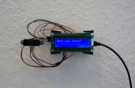 interactive installation using LCD + Arduino interactive installation using LCD + Arduino
