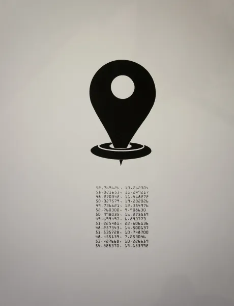 Places of interest - those places we will have forgotten sooner or later - contemporary artwork Places of interest - those places we will have forgotten sooner or later - contemporary artwork